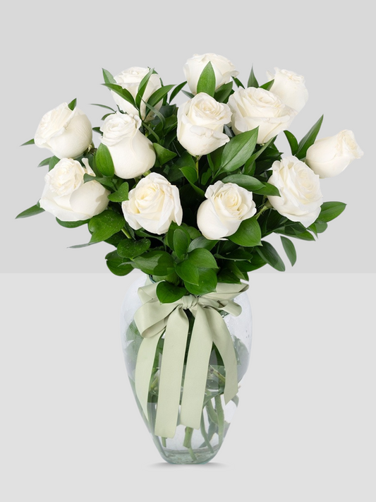 Arreglo de Rosas Blancas