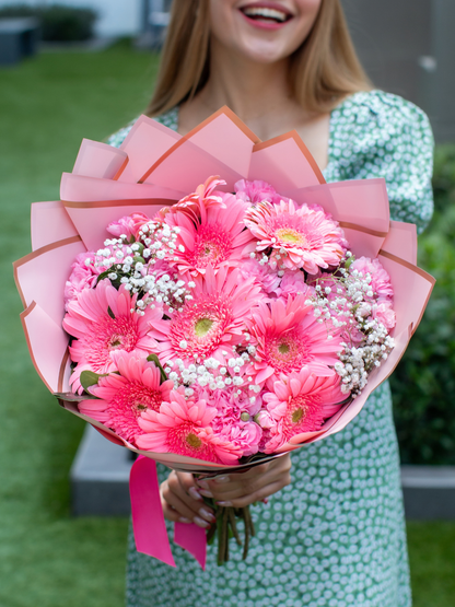 Ramo de Gerberas Rosas
