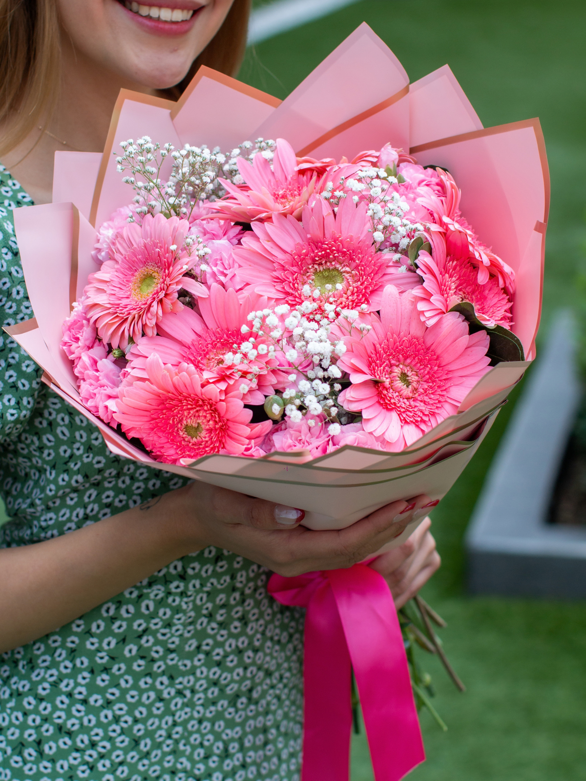 Ramo de Gerberas Rosas